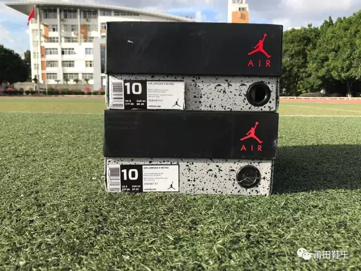 到底該不該買莆田鞋，今天帶來AJ4賽車藍莆田鞋和正品鞋的對比！