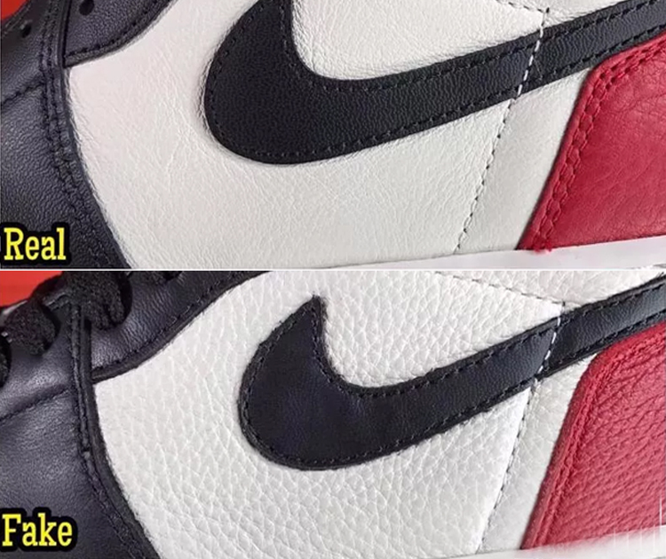 依賴虎撲鑒定？AJ 1球鞋真假對比，GET這些技巧不會被騙