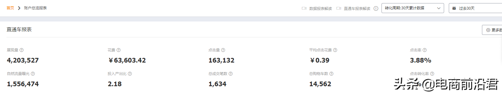 淘寶直通車的整體布局思路，綜合提升各項(xiàng)數(shù)據(jù)，在逆境中盤活店鋪