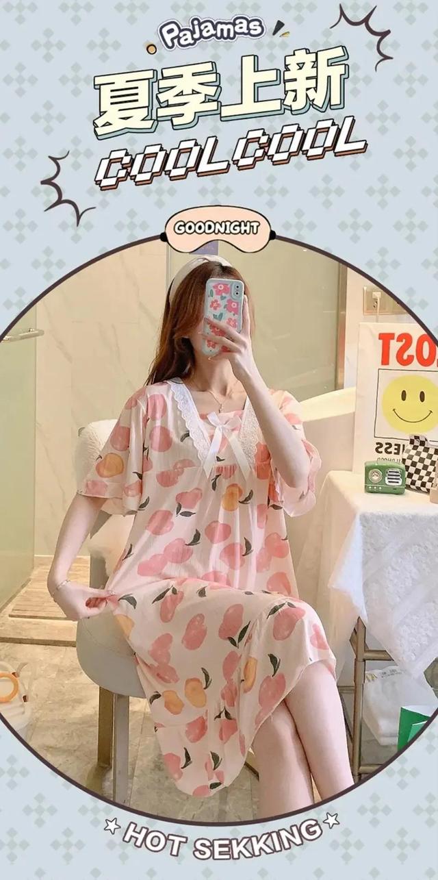 睡裙多少錢，純棉睡裙女款廠家直銷？