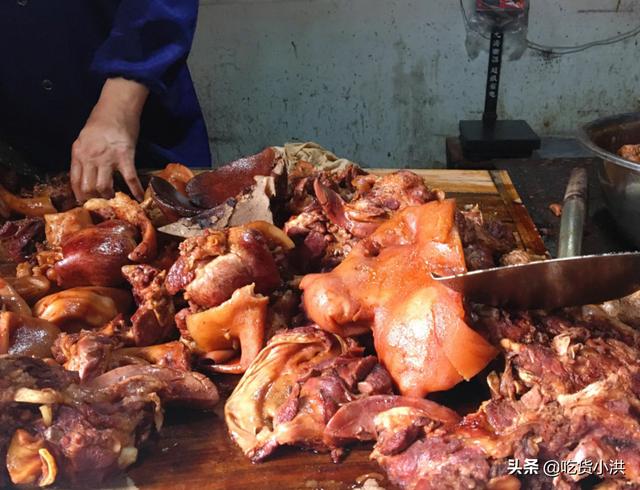 便宜7元一斤熟豬頭肉批發(fā)，熟食豬頭肉多少錢？