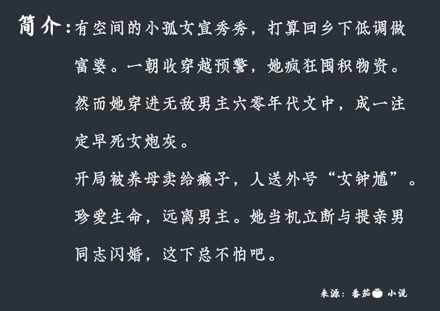 她穿越六零批發(fā)物資塞滿空間下載，帶著倉庫重生六零txt下載？