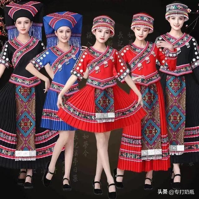 56個民族服飾圖片大全，民族服裝圖片大全女裝？